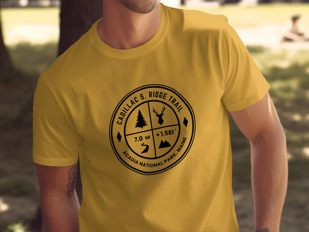 Cadillac S Ridge Trail Acadia National Park Maine Shirt