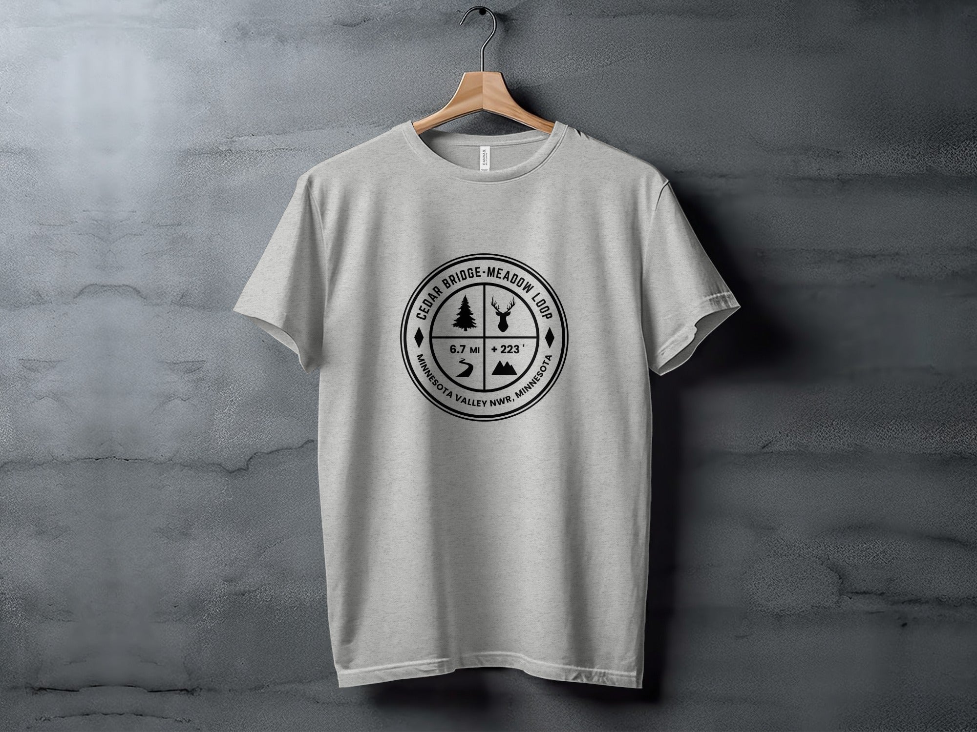 Cedar Bridge Meadow Loop Minnesota Valley NWR Shirt