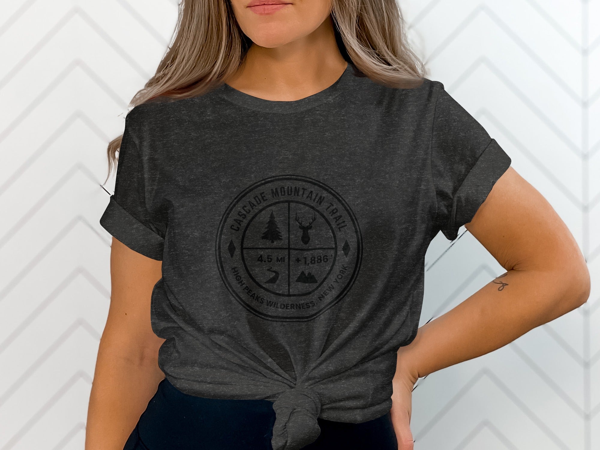 Cascade Mountain Trail High Peaks Wilderness T-shirt