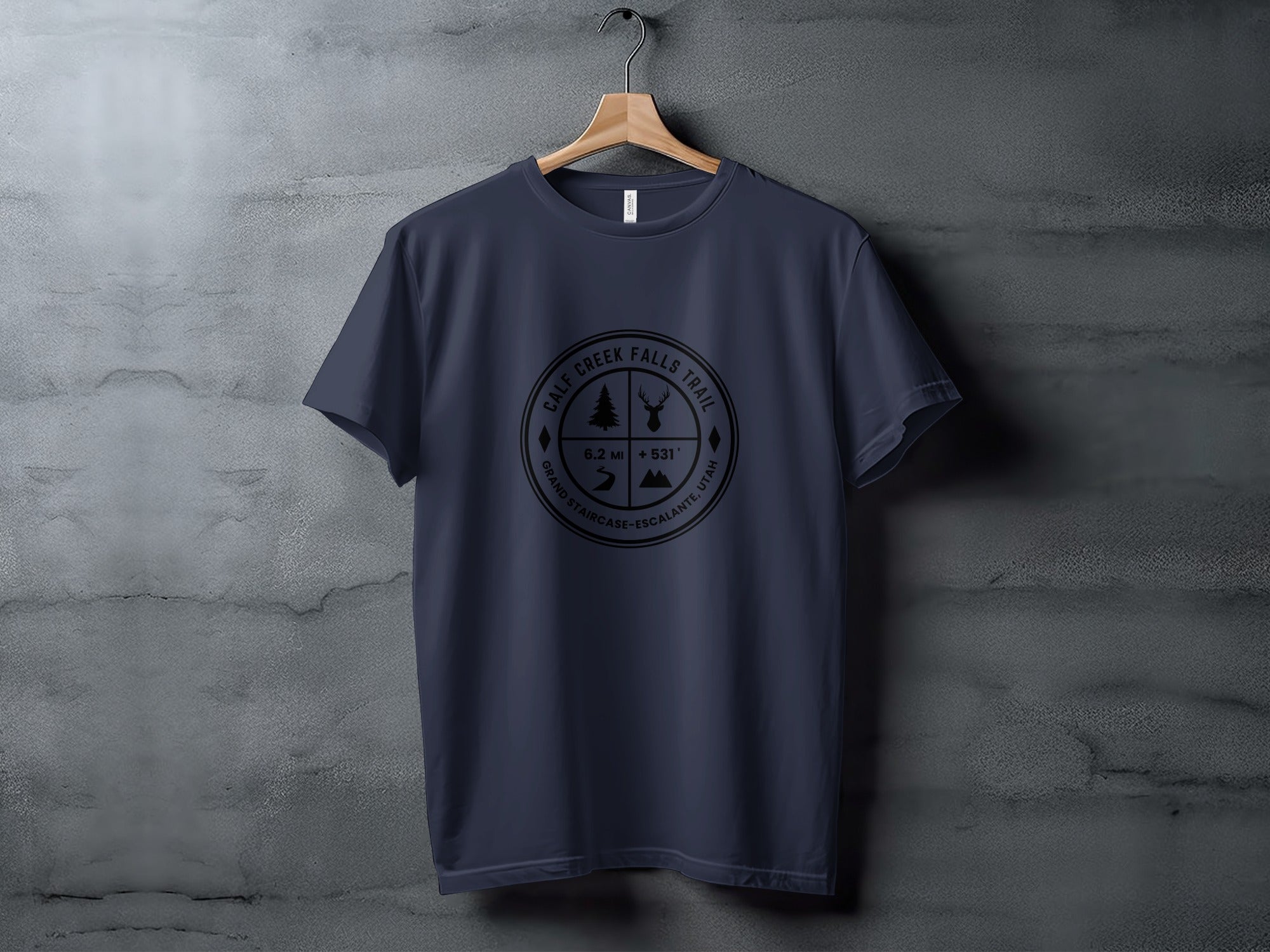 Calf Creek Falls Trail Grand Staircase T-Shirt Product