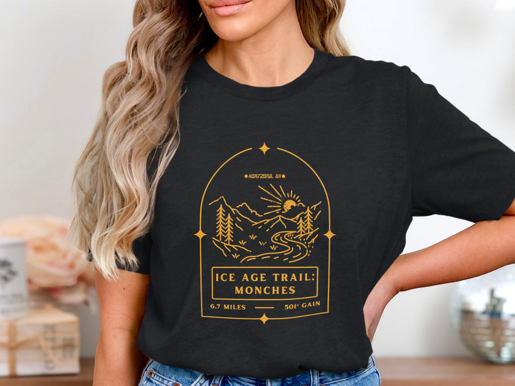 Ice Age Trail Monches 6.7 Miles Adventure T-shirt