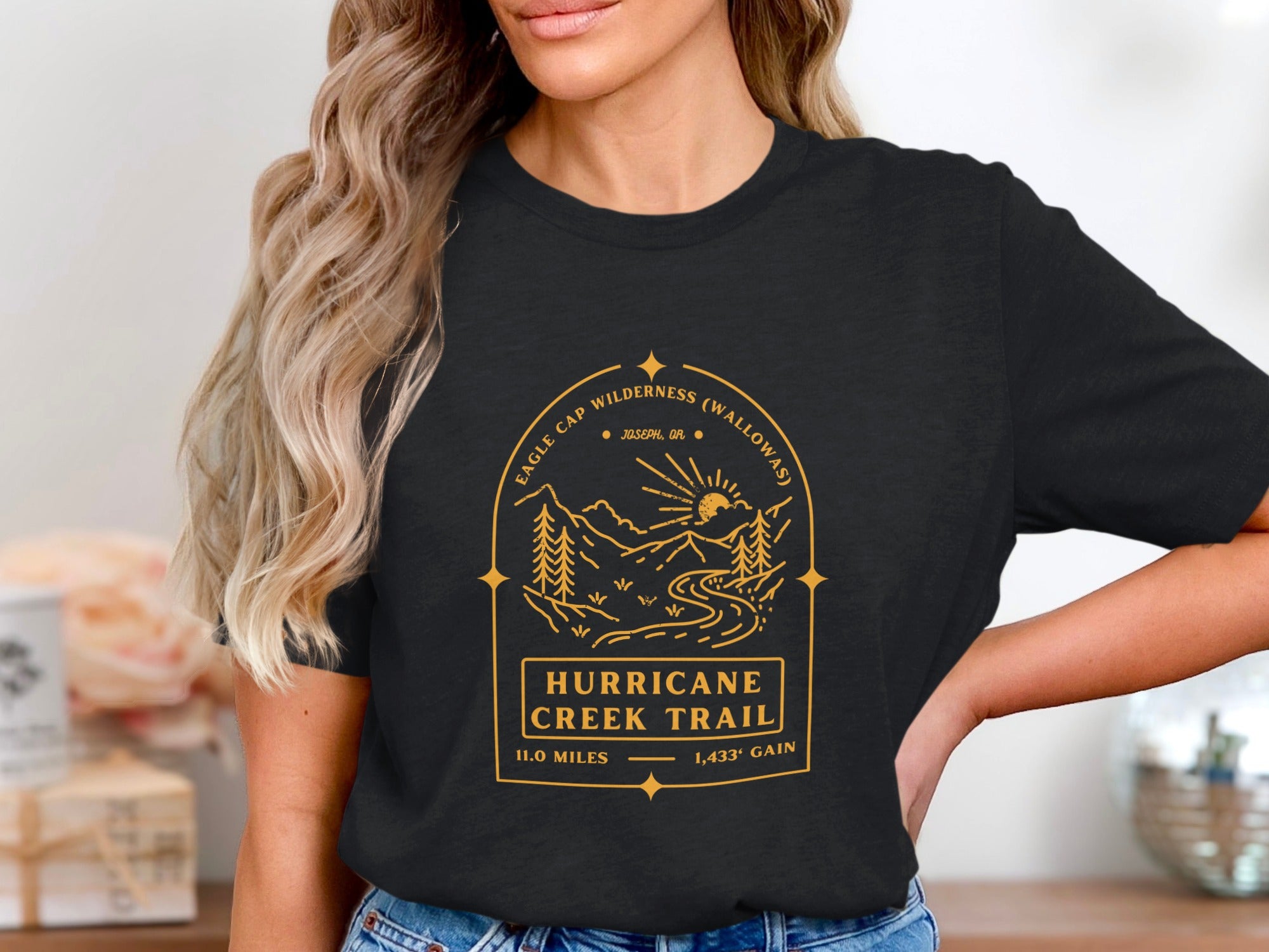 Hurricane Creek Trail Graphic Tee for Outdoor Enthusiasts