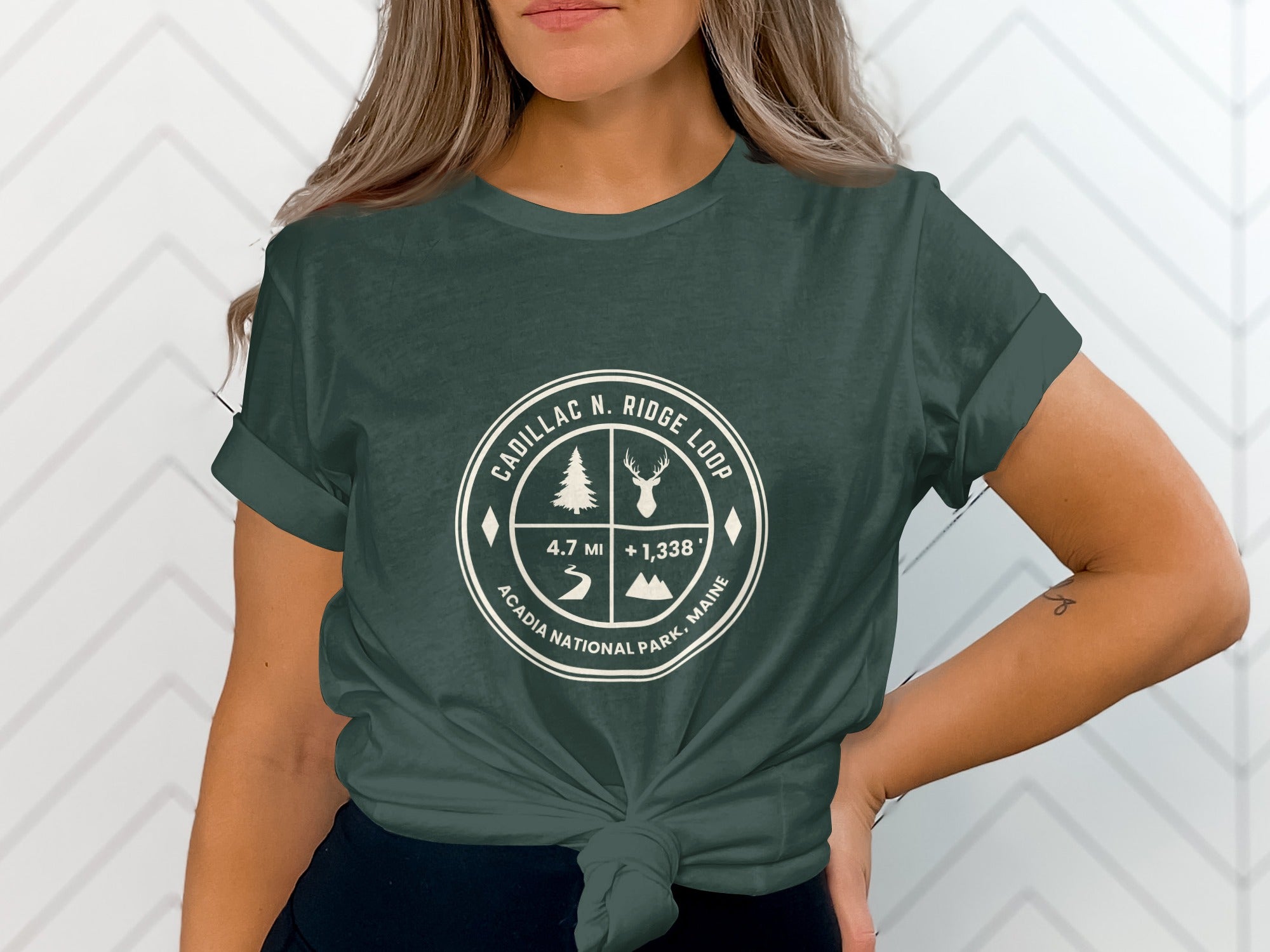 Cadillac N. Ridge Loop Acadia National Park Shirt
