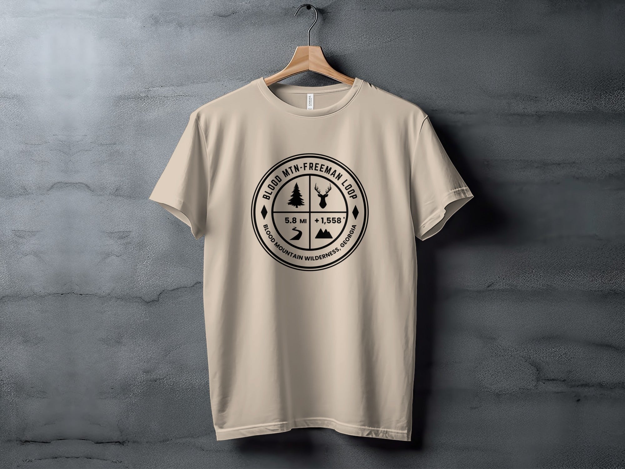 Blood Mountain Wilderness Georgia T-shirt