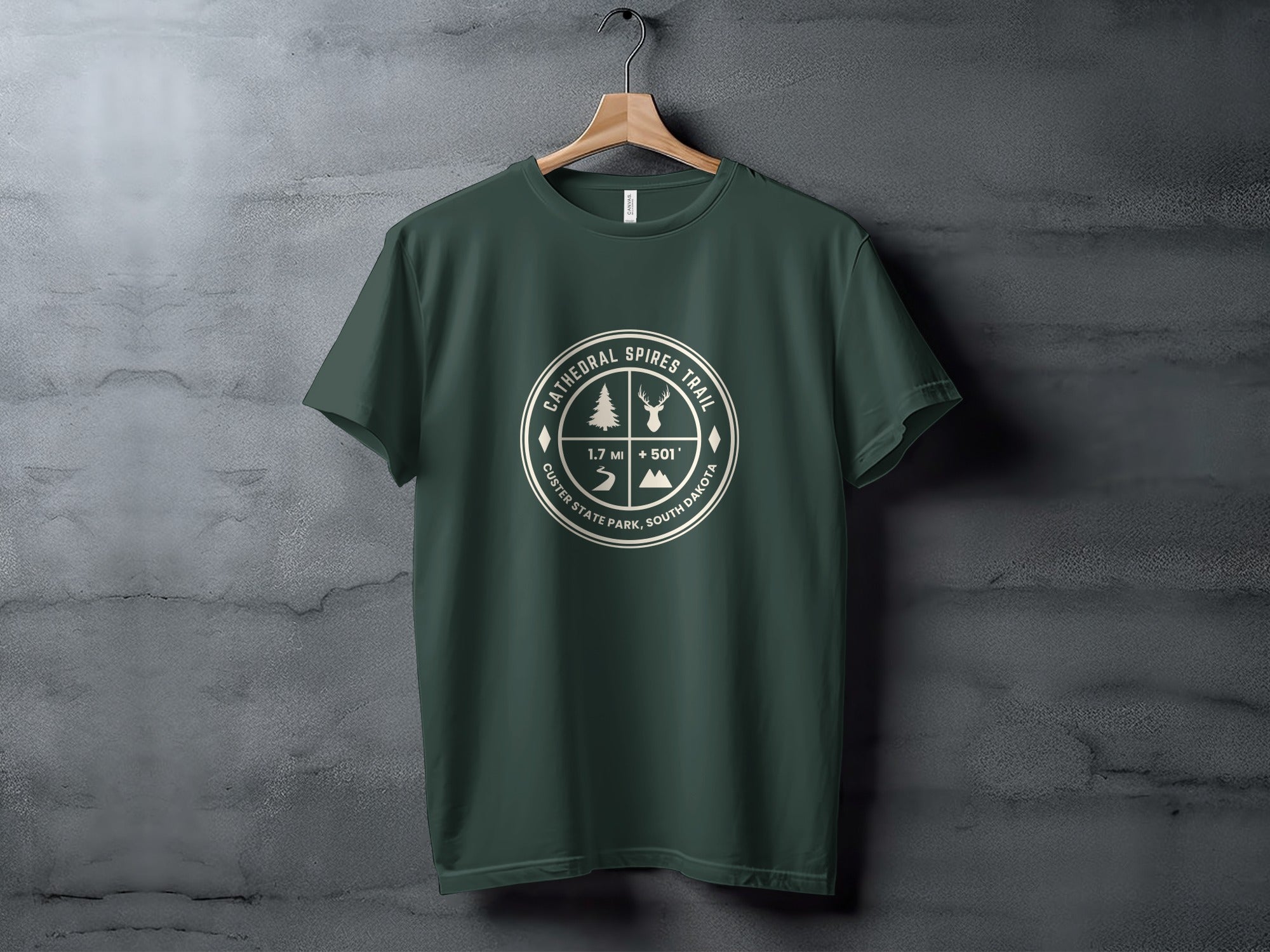 Cathedral Spires Trail Custer State Park South Dakota Shirt
