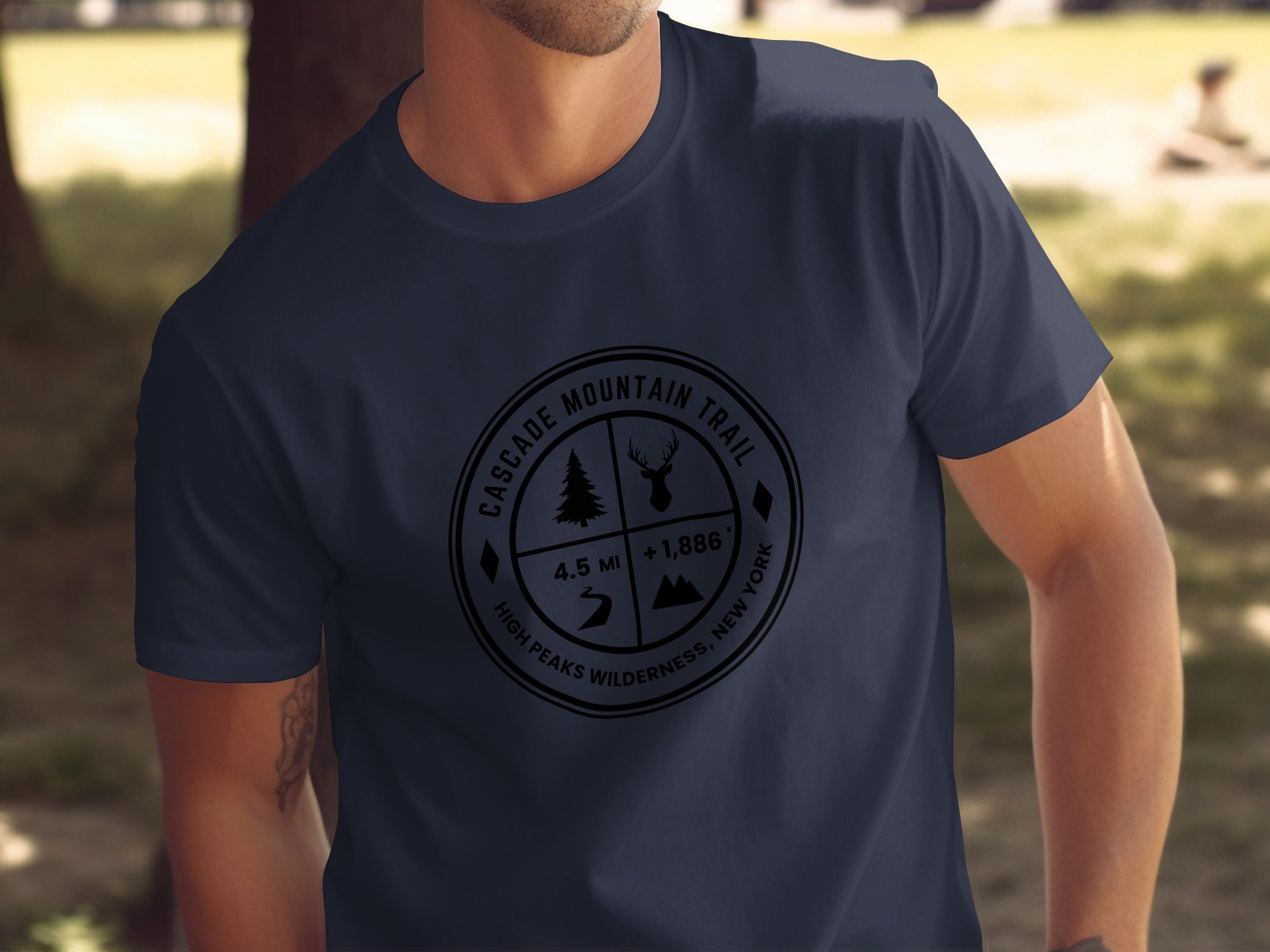 Cascade Mountain Trail High Peaks Wilderness New York Shirt