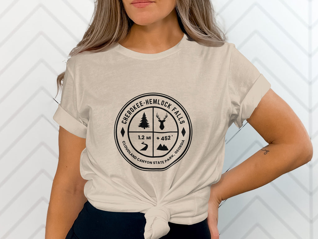 Cherokee Hemlock Falls Cloudland Canyon State Park Shirt