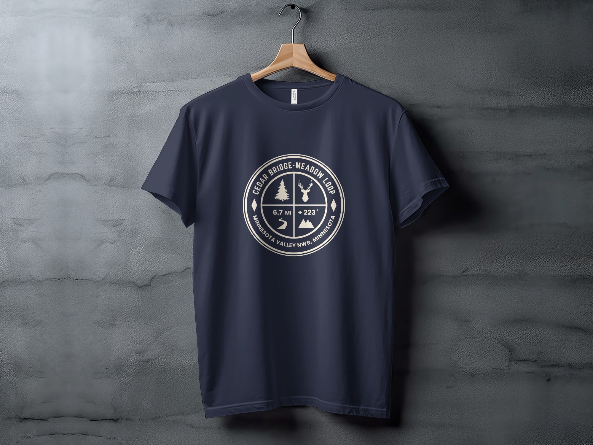 Cedar Bridge-Meadow Loop Minnesota Valley NWR T-shirt
