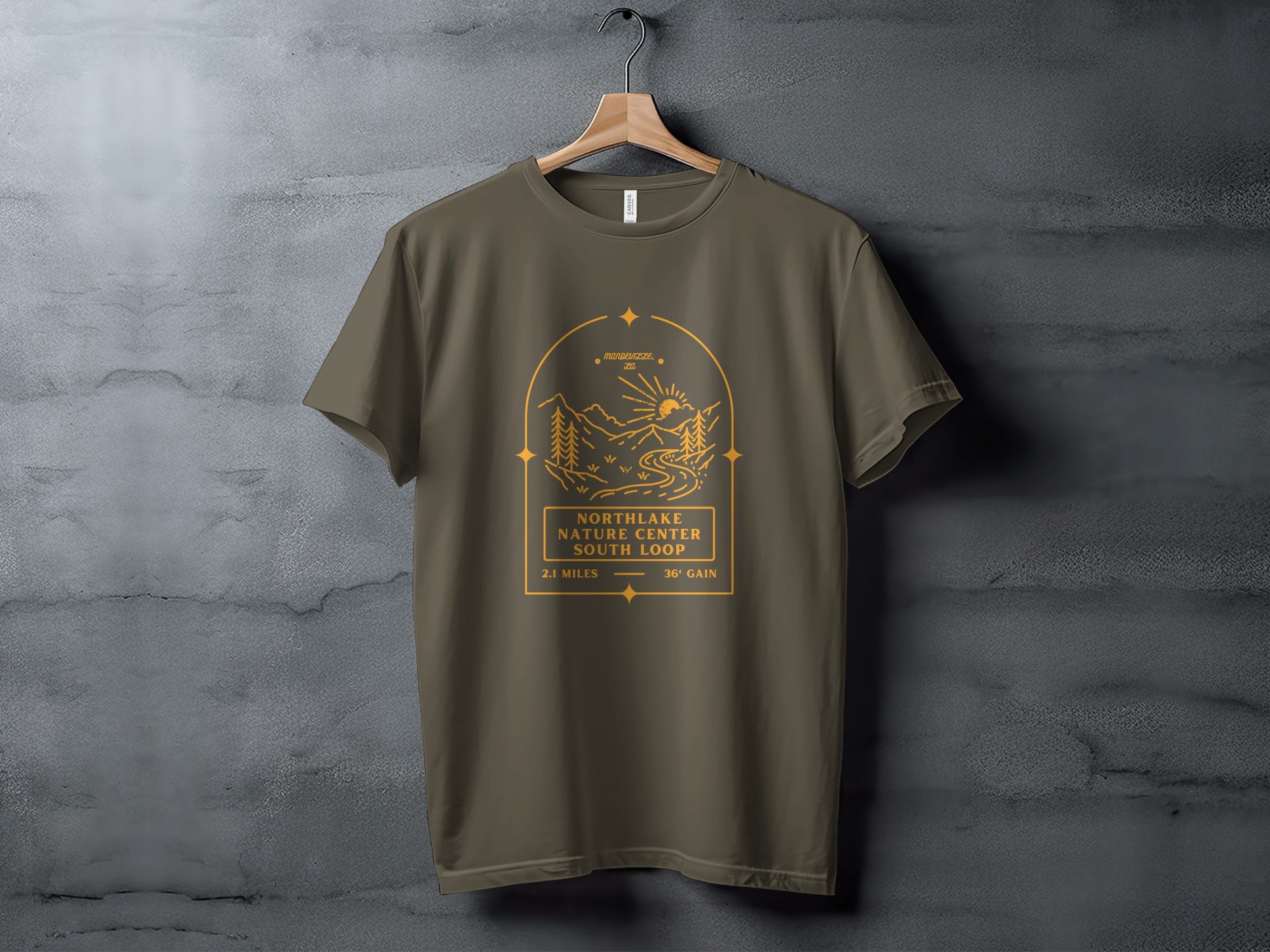 Northlane Nature Center South Loop Hiking T-shirt