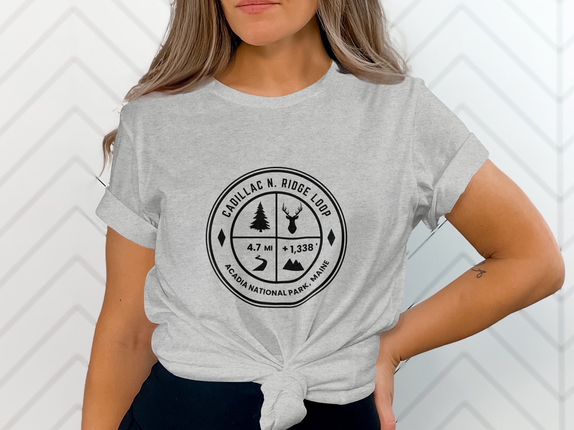 Cadillac N. Ridge Loop Acadia National Park Shirt