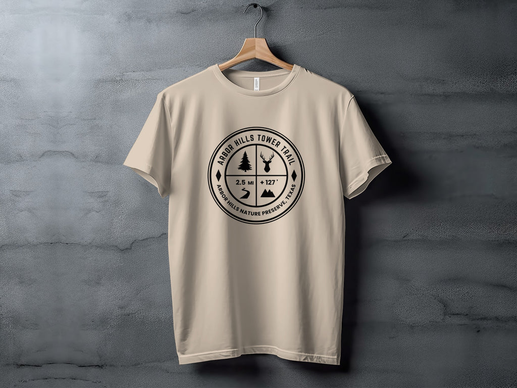 Arbor Hills Nature Preserve Texas Tower Trail T-Shirt