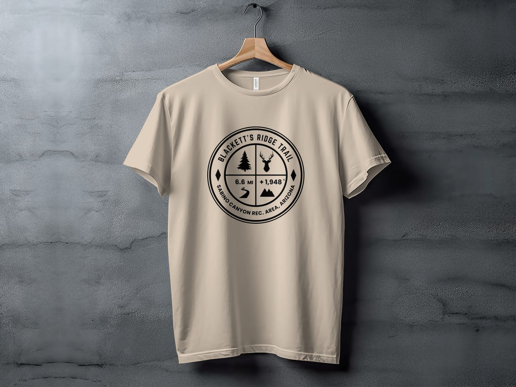 Blackett's Ridge Trail Sabino Canyon Arizona T-shirt