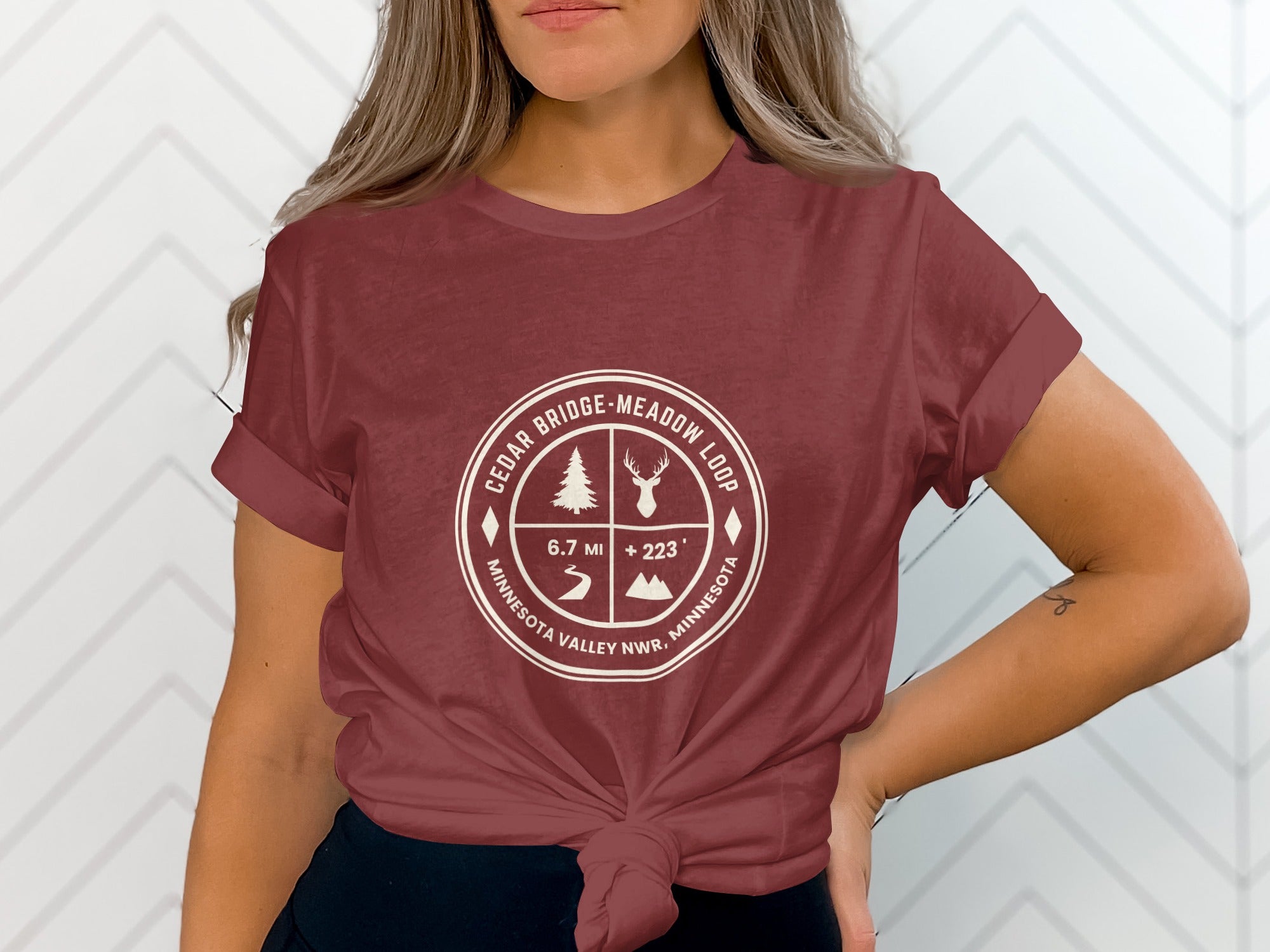 Cedar Bridge-Meadow Loop Minnesota Valley NWR shirt