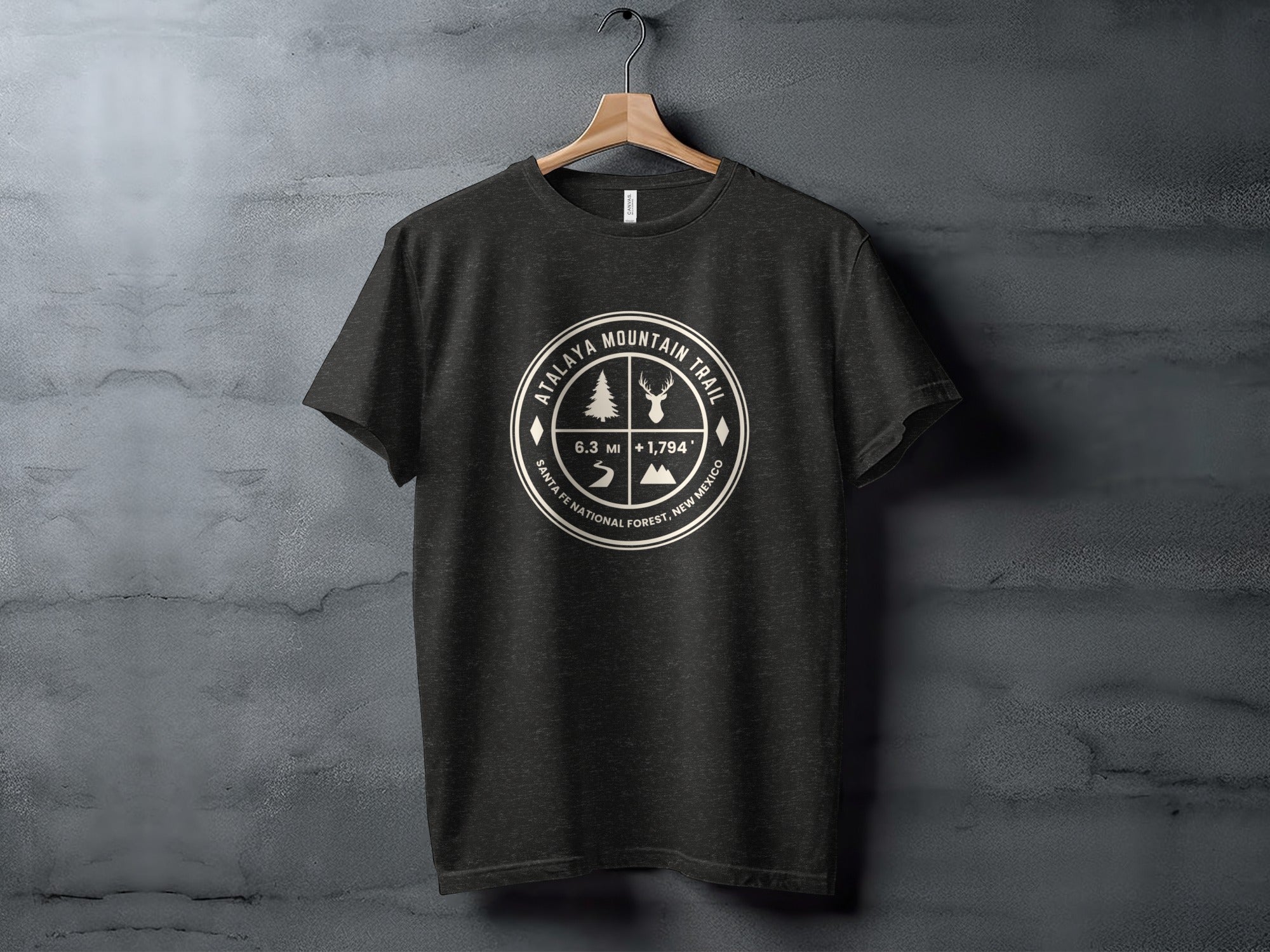 Atalaya Mountain Trail Santa Fe National Forest T-shirt