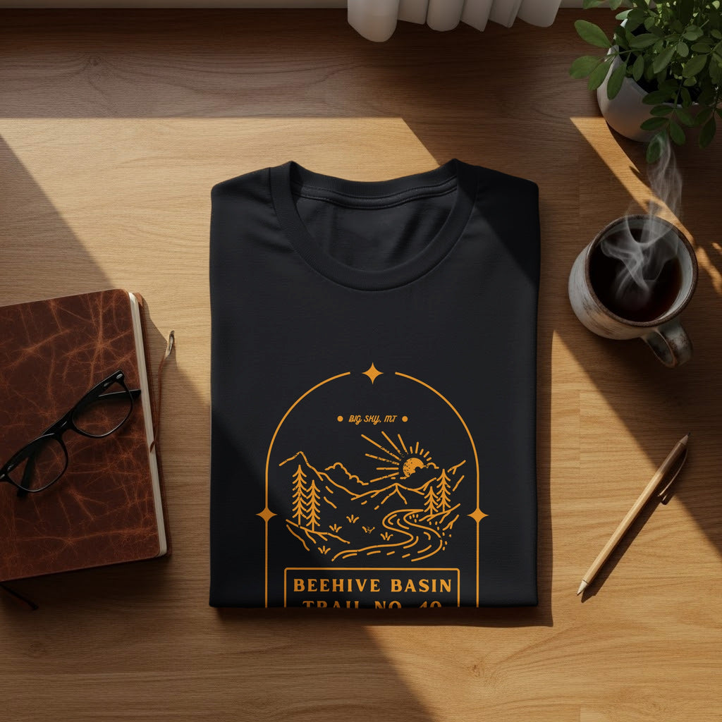 Beehive Basin Trail No 40 Graphic T-shirt
