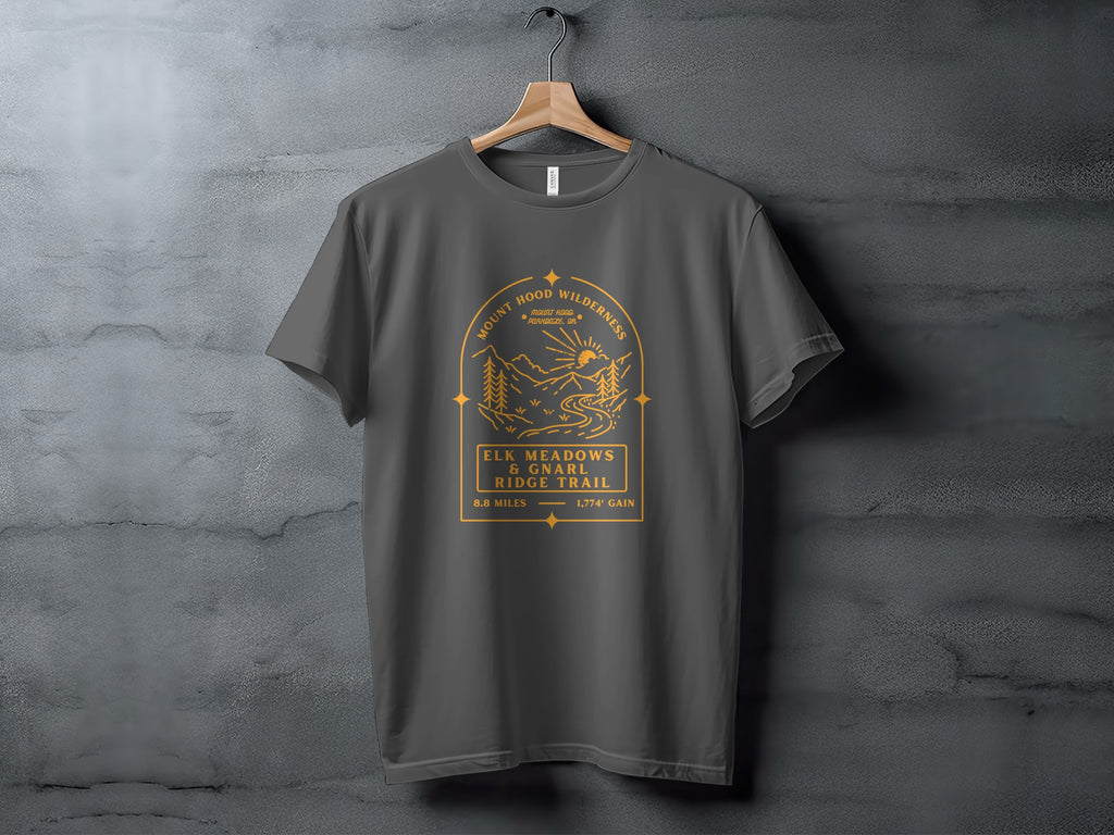 Mount Hood Wilderness Elk Meadows Scenic T-Shirt