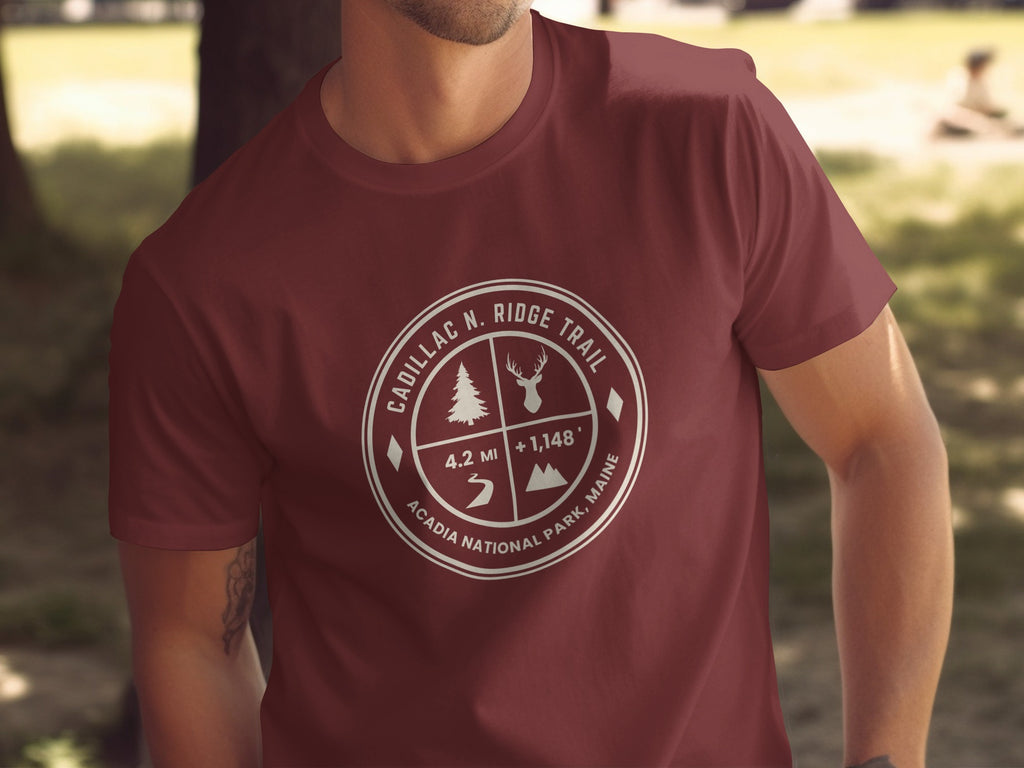 Cadillac N. Ridge Trail Acadia National Park Maine Shirt