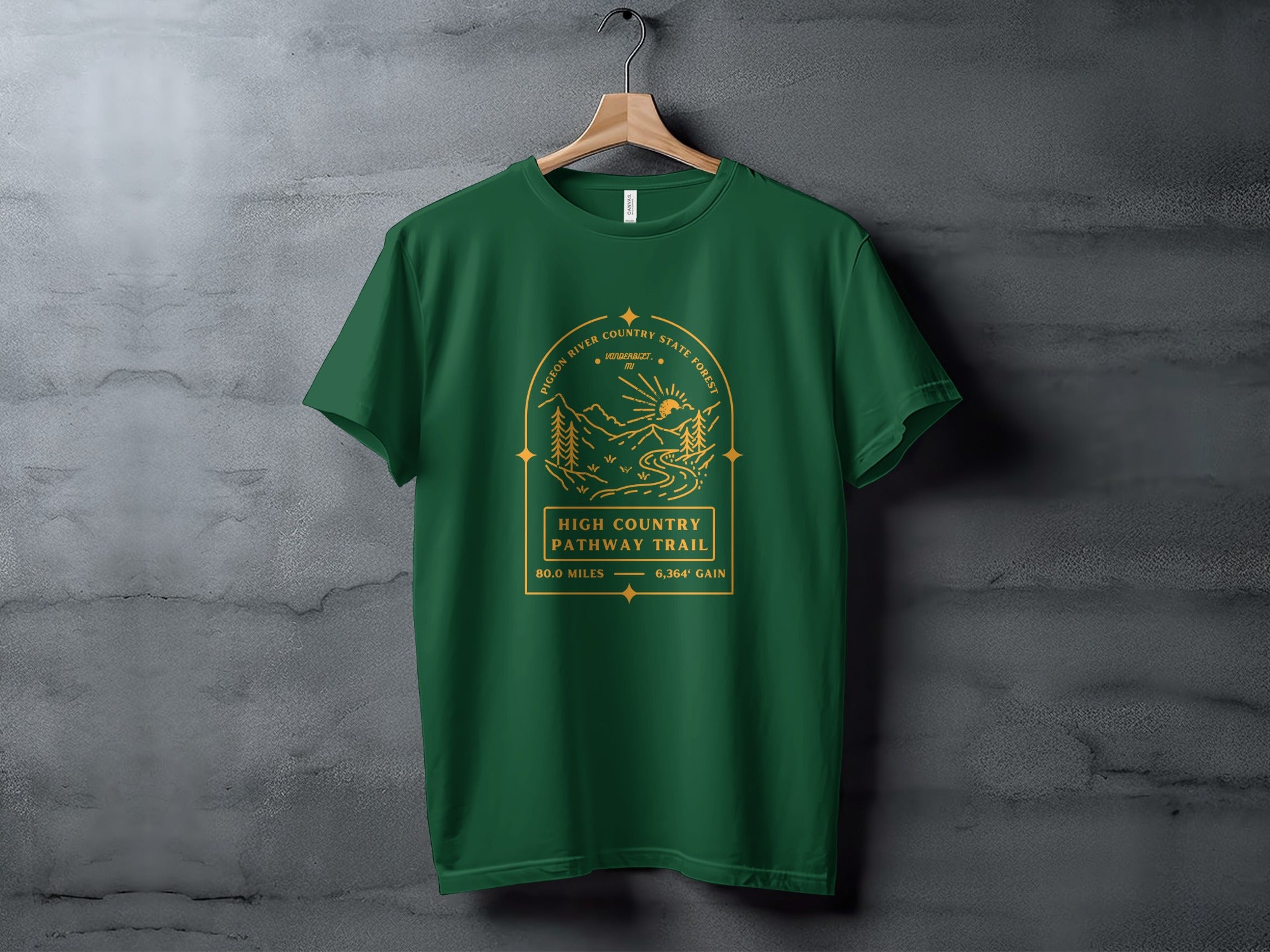High Country Pathway Trail Graphic Tee